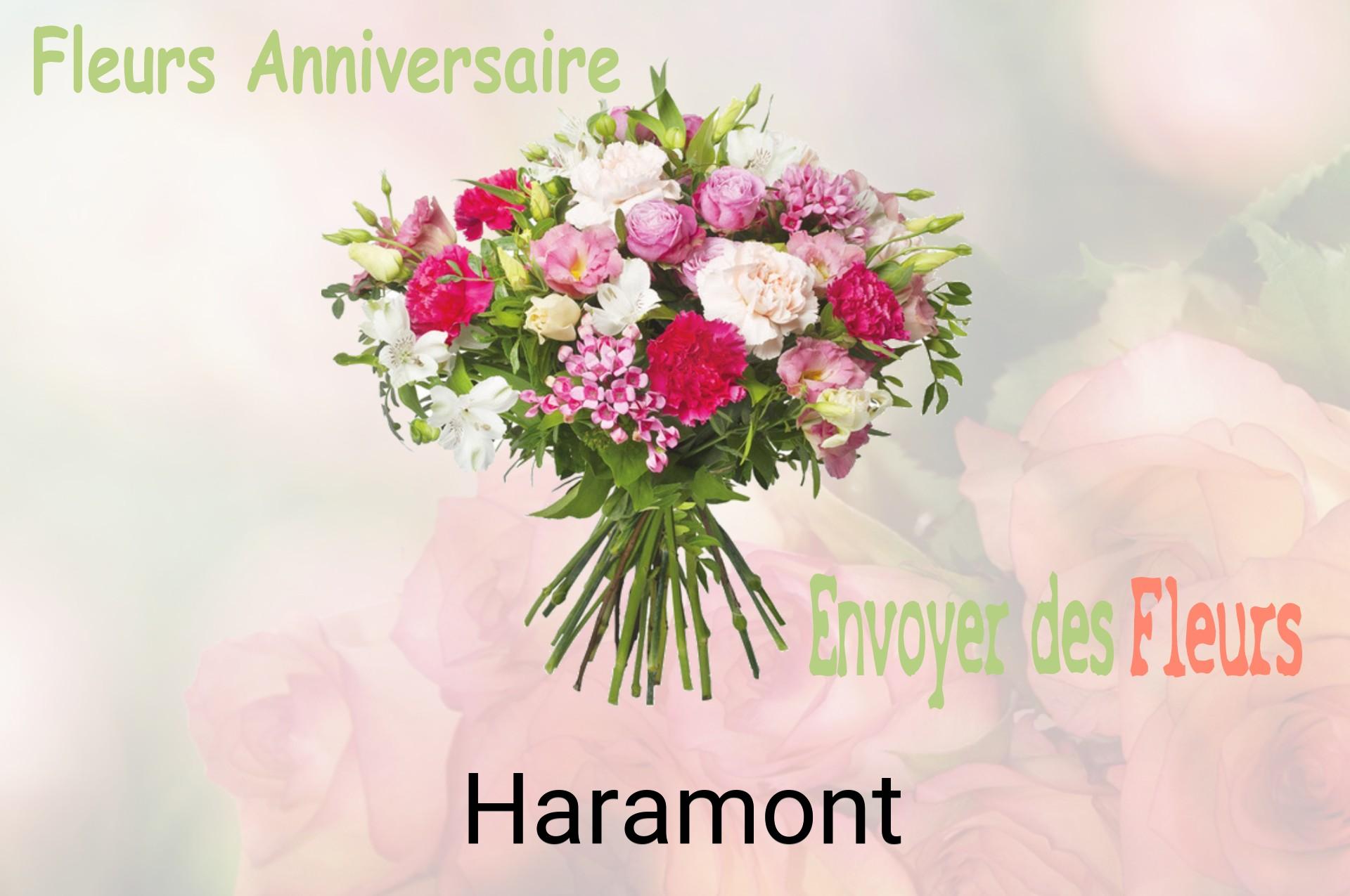 Bouquet de fleurs d’anniversaire livré à Haramont